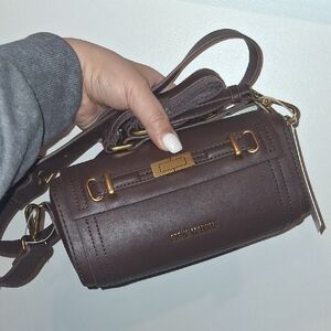 Steve Madden Dark Brown Crossbody Bag